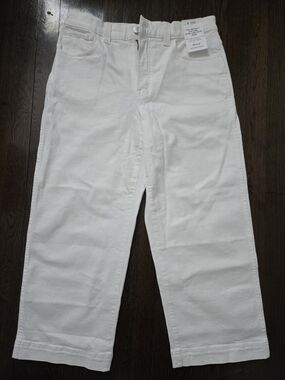 Madewell Women's The Perfect Vingtage Wide-Leg Crop Jeans